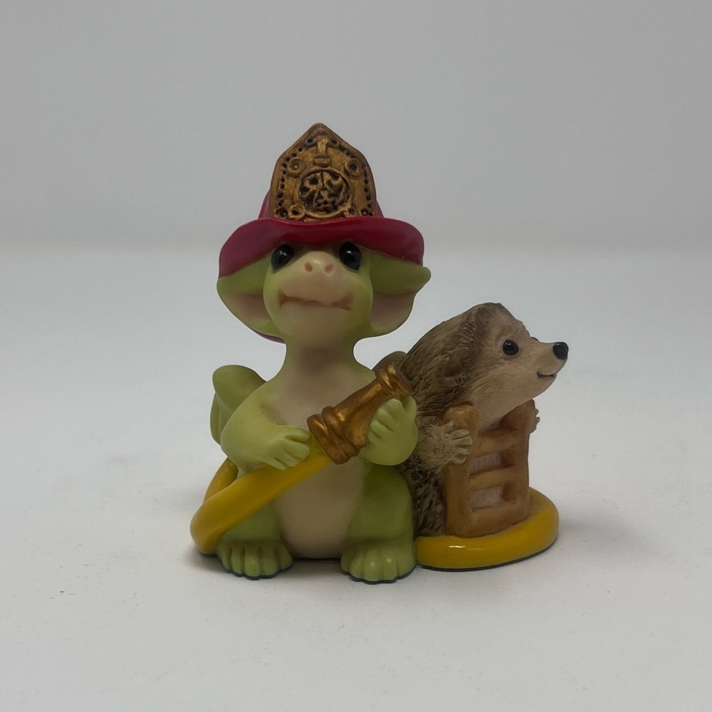 NWOB Whimsical World Of Pocket Dragons “FIRE BRIGADE” By Real Musgrave